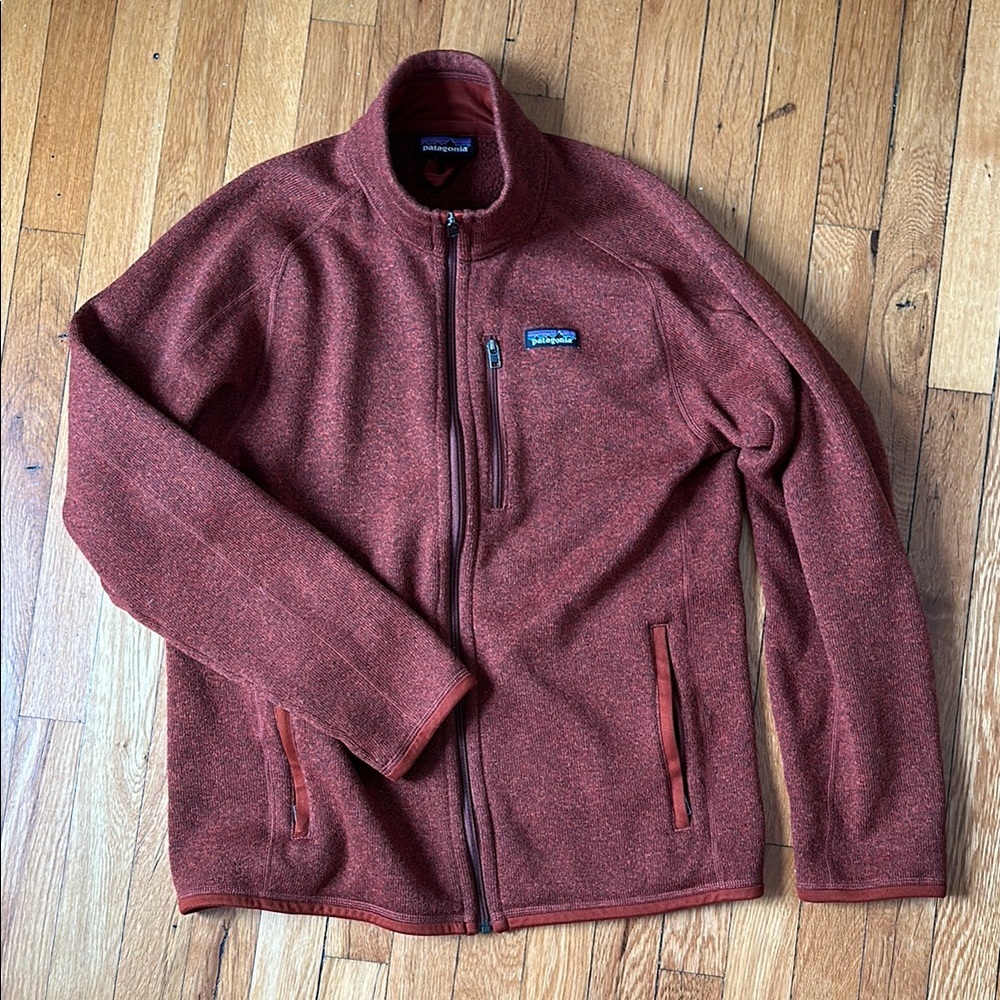 Patagonia Rust Full-Zip Jacket size medium
